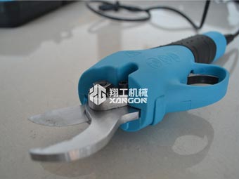 果樹修剪時，電動修枝剪助您一臂之力